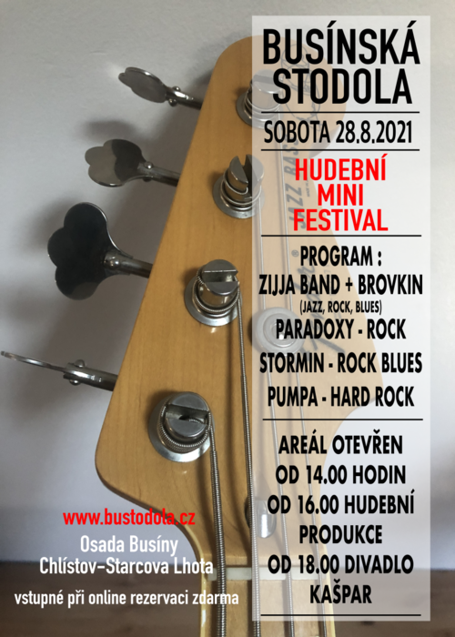 BUSÍNSKÁ STODOLA 28. srpna 2021